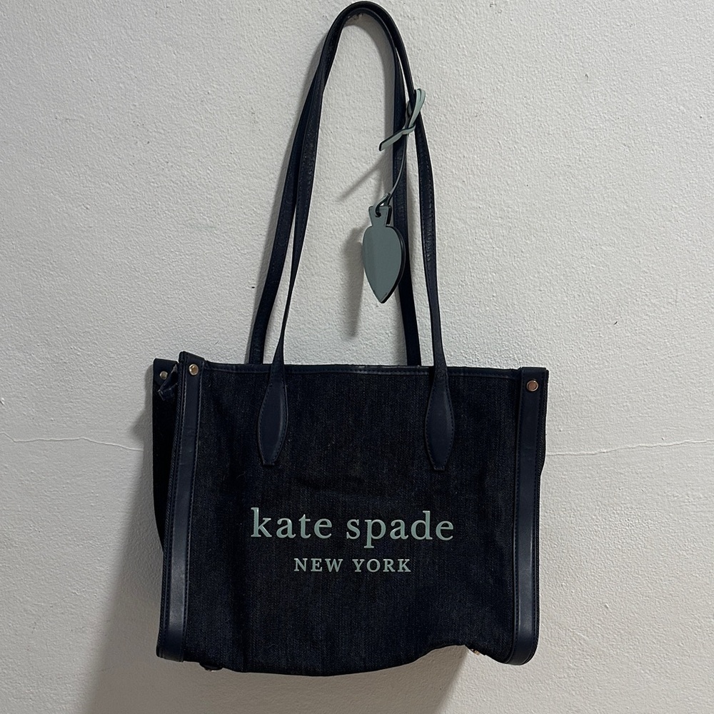Kate Spade Navy Blue Tote Bag